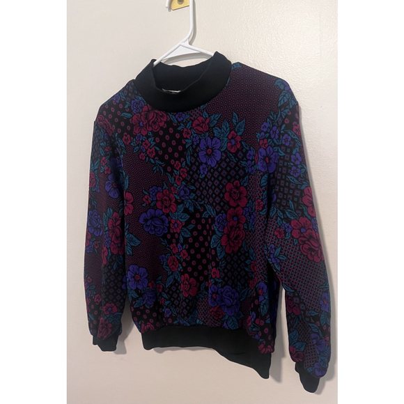 🛍️3 for $20🛍️ Vintage Cricket Lane Simply Petites Sweater Womens Medium Mockneck - Picture 2 of 4